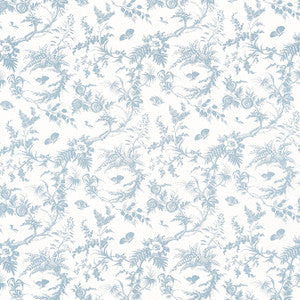 Newlands Toile Soft Blue AF57834 by Anna French Fabric