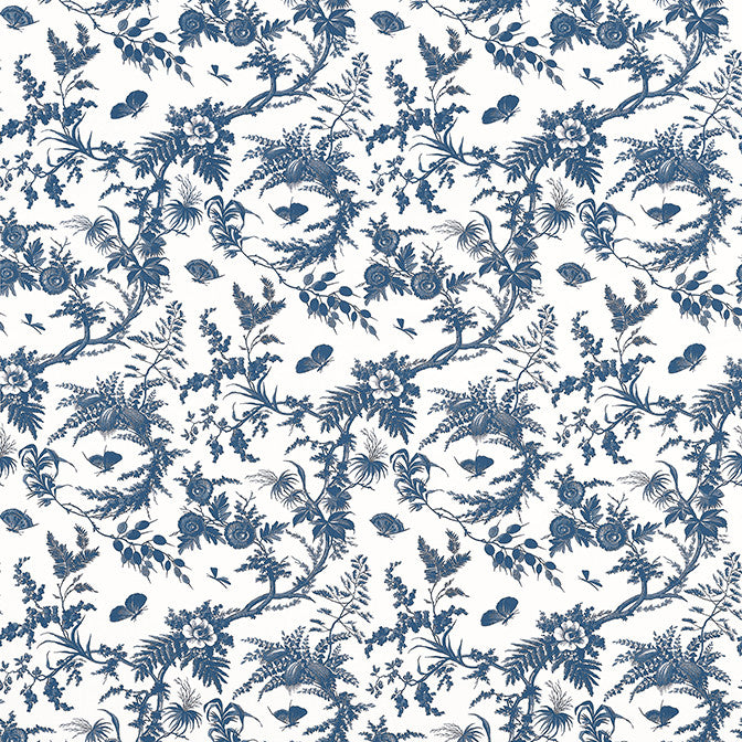 Newlands Toile Blue AF57837 by Anna French Fabric Anna French Fabric Newlands Toile Blue AF57837Fabric Bristol Fabric Book 100% Cotton UNITED KINGDOM </p><p>Repeat: V: 35.5 54 - Fabric Carolina -