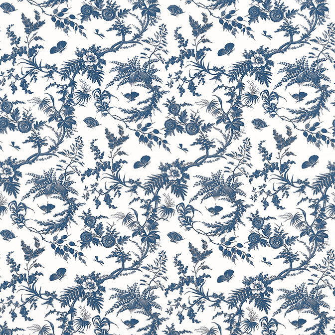 Newlands Toile Blue AF57837 by Anna French Fabric Anna French Fabric Newlands Toile Blue AF57837Fabric Bristol Fabric Book 100% Cotton UNITED KINGDOM </p><p>Repeat: V: 35.5 54 - Fabric Carolina -