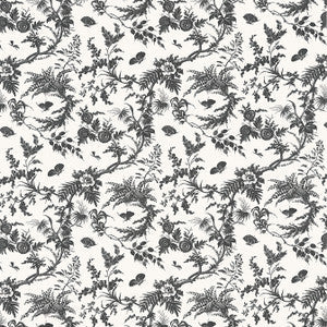 Newlands Toile Black AF57838 by Anna French Fabric