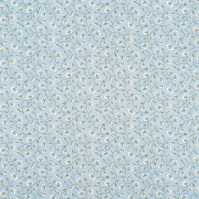 Chelsea Soft Blue and Green AF57839 by Anna French Fabric Anna French Fabric Chelsea Soft Blue and Green AF57839Fabric Bristol Fabric Book 100% Cotton UNITED STATES </p><p>Repeat: V: 10 54 - Fabric Carolina -