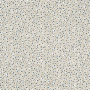 Chelsea Slate and Linen AF57842 by Anna French Fabric
