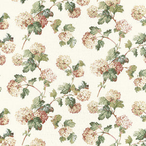 Sussex Hydrangea Soft Gold AF57848 by Anna French Fabric