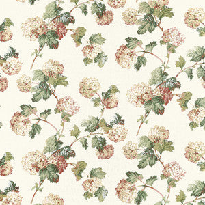 Sussex Hydrangea Soft Gold AF57848 by Anna French Fabric