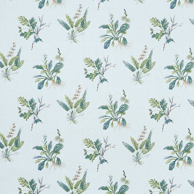 Woodland Blue and Green AF57851 by Anna French Fabric Anna French Fabric Woodland Blue and Green AF57851Fabric Bristol Fabric Book 100% Linen UNITED STATES </p><p>Repeat: V: 21.5 52.5 - Fabric Carolina -