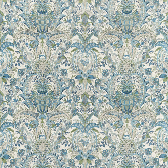 Narbeth Blue and Green AF57858 by Anna French Fabric Anna French Fabric Narbeth Blue and Green AF57858Fabric Bristol Fabric Book 51% Cotton, 49% Linen UNITED KINGDOM </p><p>Repeat: V: 26.25 54 - Fabric Carolina -