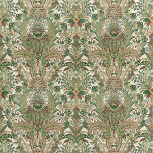 Narbeth Natural and Green AF57860 by Anna French Fabric