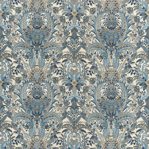 Narbeth Slate and Grey AF57862 by Anna French Fabric