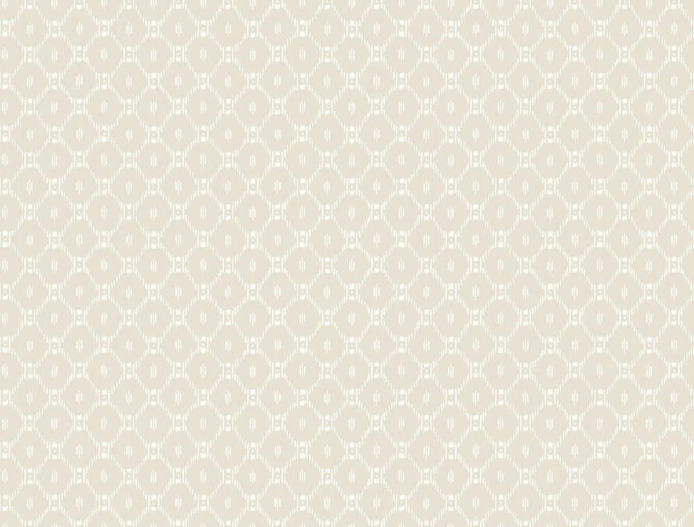 Fretwork Berry Wallpaper by Ronald Redding Tea Garden Covers about 60.8 square feet 27-in by 27-ft long roll Unpasted 20.5 - Fabric Carolina -