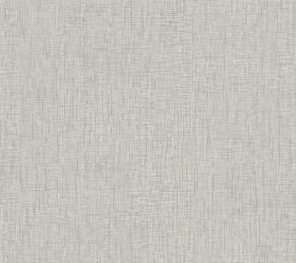 Threaded Silk Taupe Wallpaper by Ronald Redding Tea Garden Covers about 60.8 square feet 27-in by 27-ft long roll Unpasted 0 - Fabric Carolina -