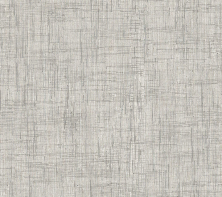 Threaded Silk Taupe Wallpaper by Ronald Redding Tea Garden Covers about 60.8 square feet 27-in by 27-ft long roll Unpasted 0 - Fabric Carolina -