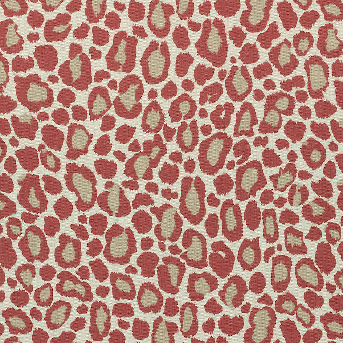 African Leopard Coral AF72979 by Anna French Fabric Anna French Fabric African Leopard Coral AF72979Fabric Manor 55% Linen, 45% Cotton U.S.A. </p><p>Repeat: V: 17.5 54 - Fabric Carolina -