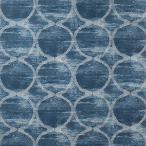 Watercourse Navy AF73032 by Anna French Fabric