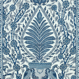 Palampore Blue and White AF78725 by Anna French Fabric
