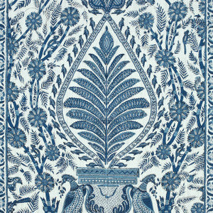 Palampore Blue and White AF78725 by Anna French Fabric