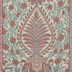 Palampore Red and Blue AF78726 by Anna French Fabric