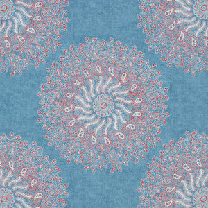 La Provence Sky Blue AF78727 by Anna French Fabric