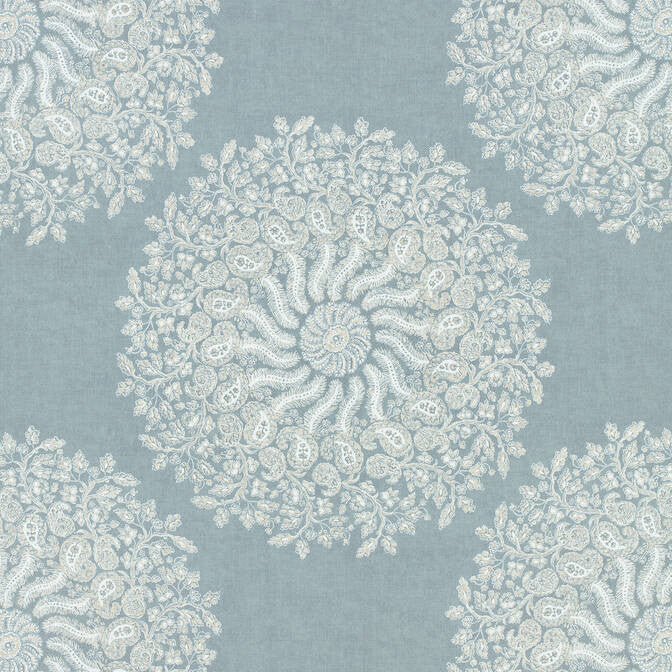 La Provence Robin's Egg AF78729 by Anna French Fabric Anna French Fabric La Provence Robin's Egg AF78729Fabric Palampore Fabric Book 100% Cotton UNITED KINGDOM </p><p>Repeat: V: 24.5 54 - Fabric Carolina -