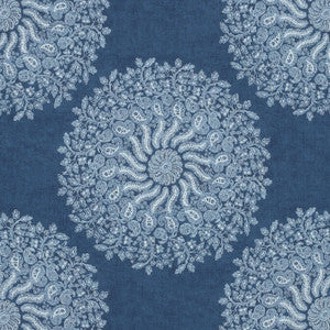 La Provence Navy AF78730 by Anna French Fabric
