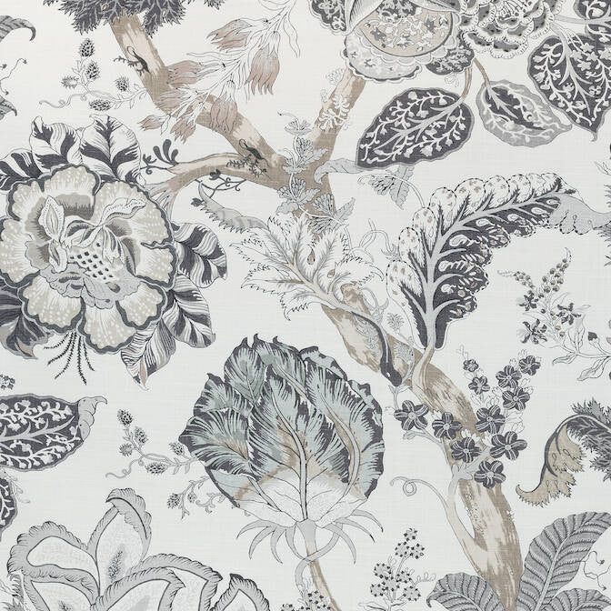 Kalamkari Black and White AF78739 by Anna French Fabric Anna French Fabric Kalamkari Black and White AF78739Fabric Palampore Fabric Book 60% Linen, 30% Cot, 10% Nylon THAILAND </p><p>Repeat: V: 41 54 - Fabric Carolina -