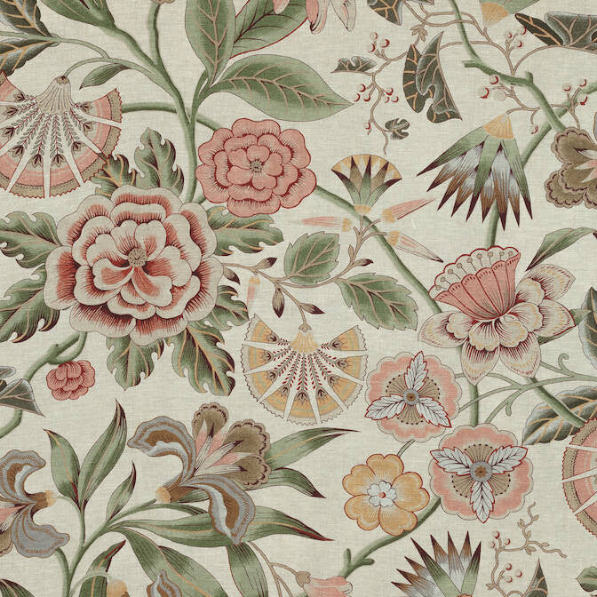 Cleo Red and Gold AF9618 by Anna French Fabric Anna French Fabric Cleo Red and Gold AF9618Fabric Savoy Fabric Book 100% Linen UNITED KINGDOM </p><p>Repeat: V: 32 54 - Fabric Carolina -