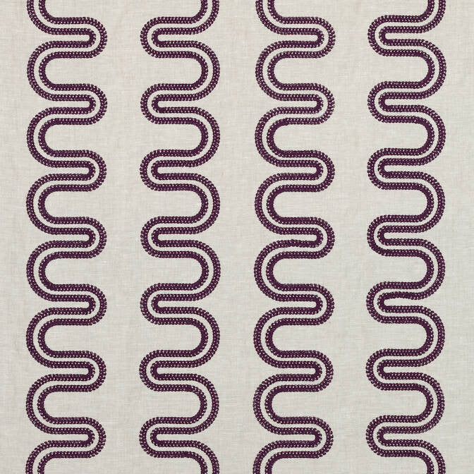 Herriot Way Embroidery Plum and Flax AF9638 by Anna French Fabric Anna French Fabric Herriot Way Embroidery Plum and Flax AF9638Fabric Savoy Fabric Book 90% Linen, 10% Spun Polyester INDIA </p><p>Repeat: V: 4 52 - Fabric Carolina -