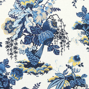 Fairbanks Blue and White AF9646 by Anna French Fabric