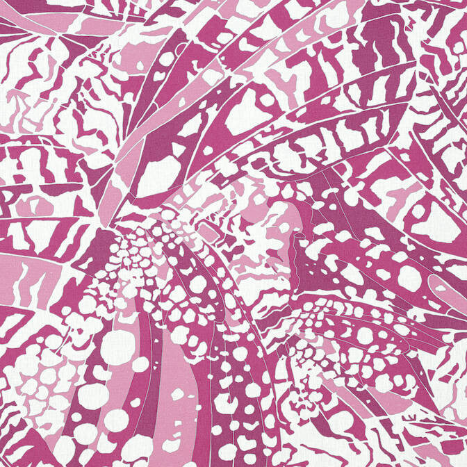 Puccini Fuchsia AF9861 by Anna French Fabric Anna French Fabric Puccini Fuchsia AF9861Fabric Nara Fabric 100% Linen ITALY </p><p>Repeat: V: 37 54 - Fabric Carolina -