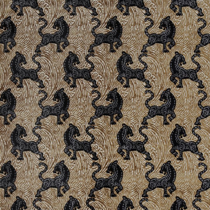 Africa 1 Cognac by Marcus William Fabric KAI/MARCUS WILLIAM BOTANICAL ESCAPE 47%COT 28%NYL 25%POL INDIA Horizontal: 13.750 and Vertical: 18.875 54 in - Fabric Carolina -