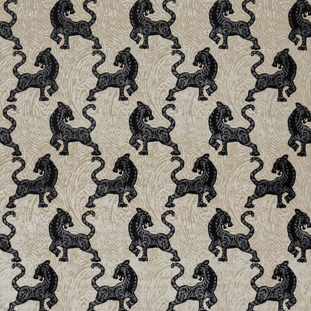 Africa 2 Black/Tan by Marcus William Fabric Marcus William Fabric Africa 2 Black/TanFabric KAI/MARCUS WILLIAM BOTANICAL ESCAPE 47%COT 28%NYL 25%POL INDIA </p><p>Repeat: H: 13.750, V: 18.875 54 in - Fabric Carolina -