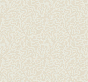 Nebulous Cloud Almond & Metallic Wallpaper by York Wallcoverings