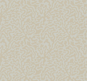 Nebulous Cloud Grey & Gold Wallpaper by York Wallcoverings
