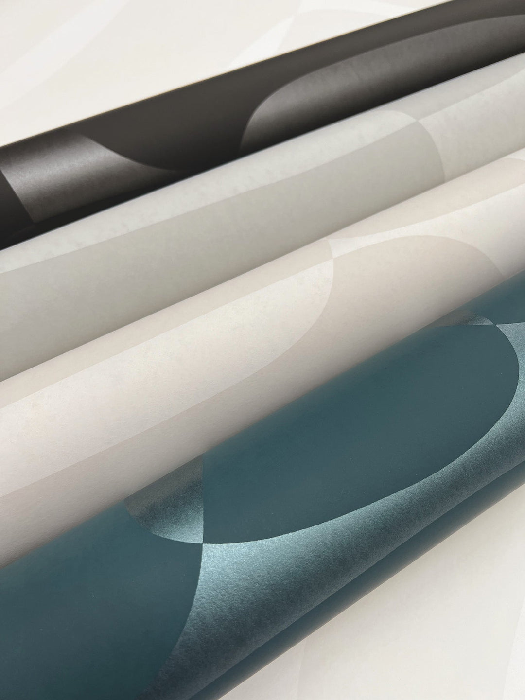 Block White & Ivory Wallpaper by York Wallcoverings Designer