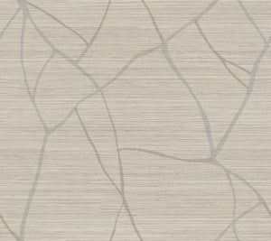 Raska Taupe Wallpaper by York Wallcoverings