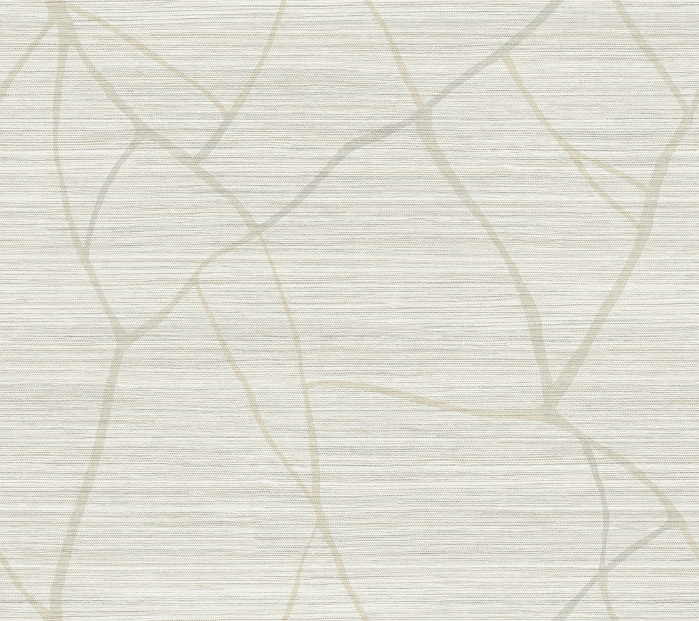 Raska Sand Wallpaper by York Wallcoverings Artistic Abstracts Covers about 60.8 square feet 27-in by 27-ft long roll Prepasted 24 - Fabric Carolina -