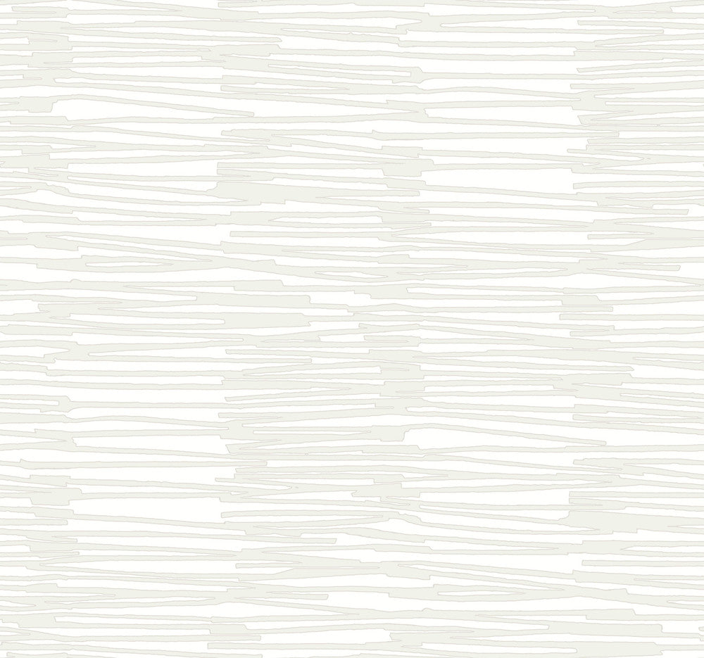 Water Reed Thatch Ivory & Glint Wallpaper by York Wallcoverings Artistic Abstracts Covers about 60.8 square feet 27-in by 27-ft long roll Unpasted 25.25 - Fabric Carolina -