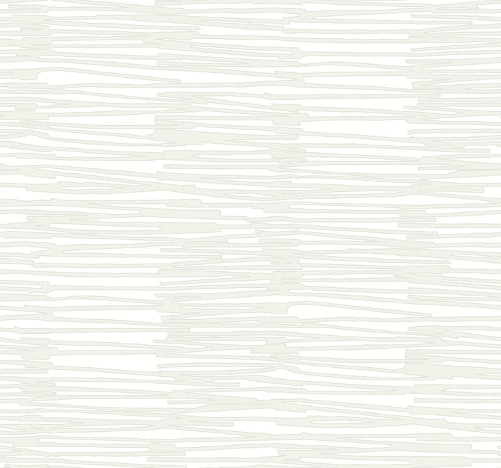 Water Reed Thatch Ivory & Glint Wallpaper by York Wallcoverings Artistic Abstracts Covers about 60.8 square feet 27-in by 27-ft long roll Unpasted 25.25 - Fabric Carolina -