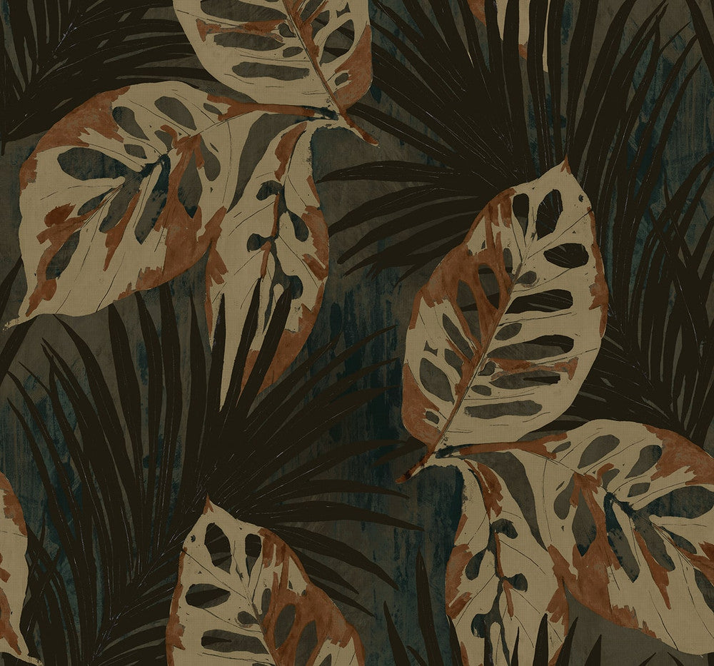 Karma Metallic Dusk AG60202 by Seabrook Designs Designer Wallpaper