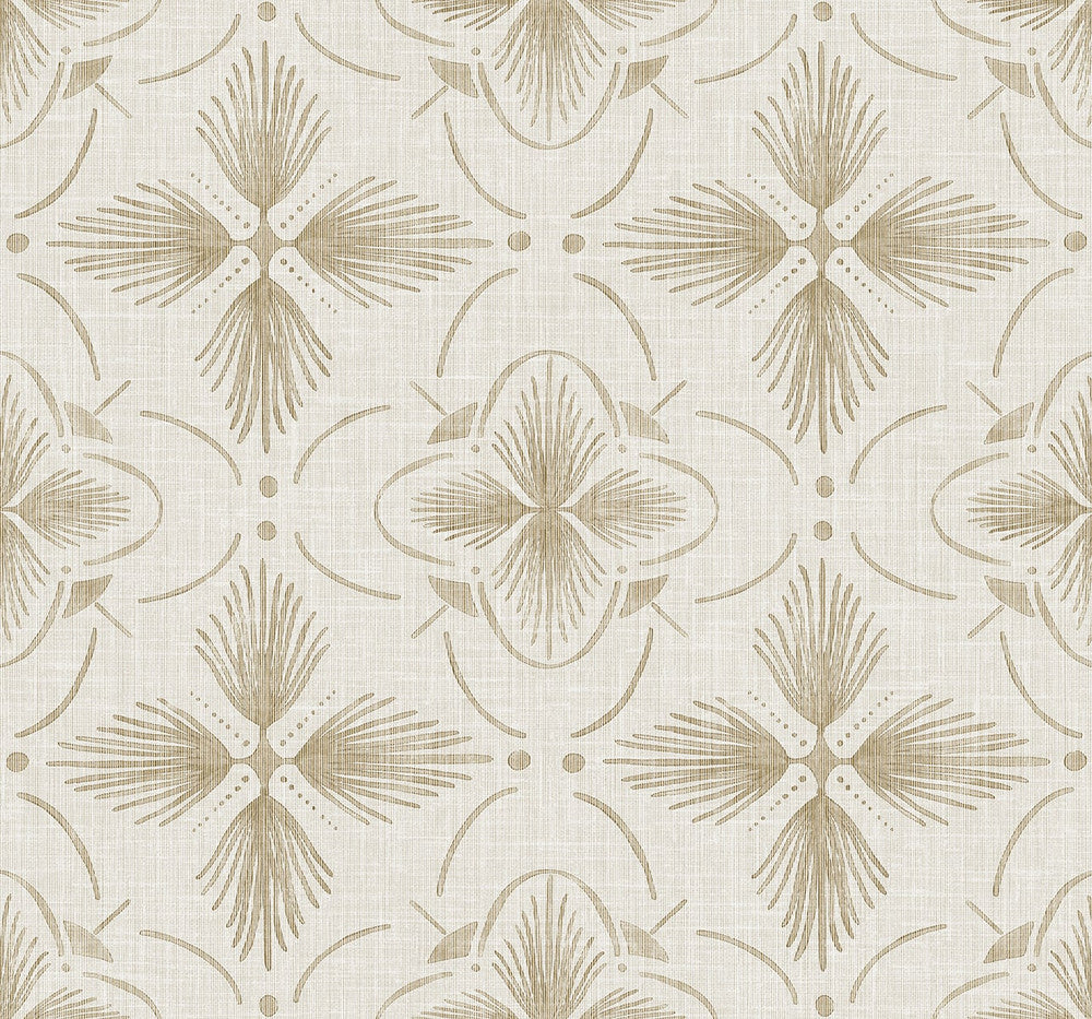 Sari Sand AG60405 by Seabrook Designs Designer Wallpaper