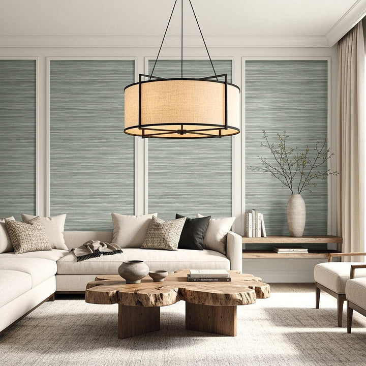 Gita Green Mist AG60804 by Seabrook Designs Designer Wallpaper