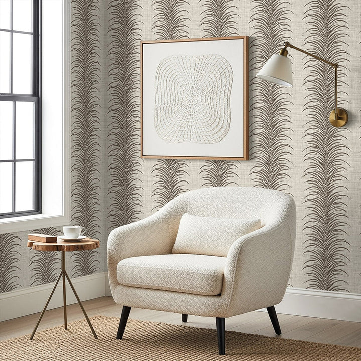 Aruna Coffee AG61106 by Seabrook Designs Designer Wallpaper
