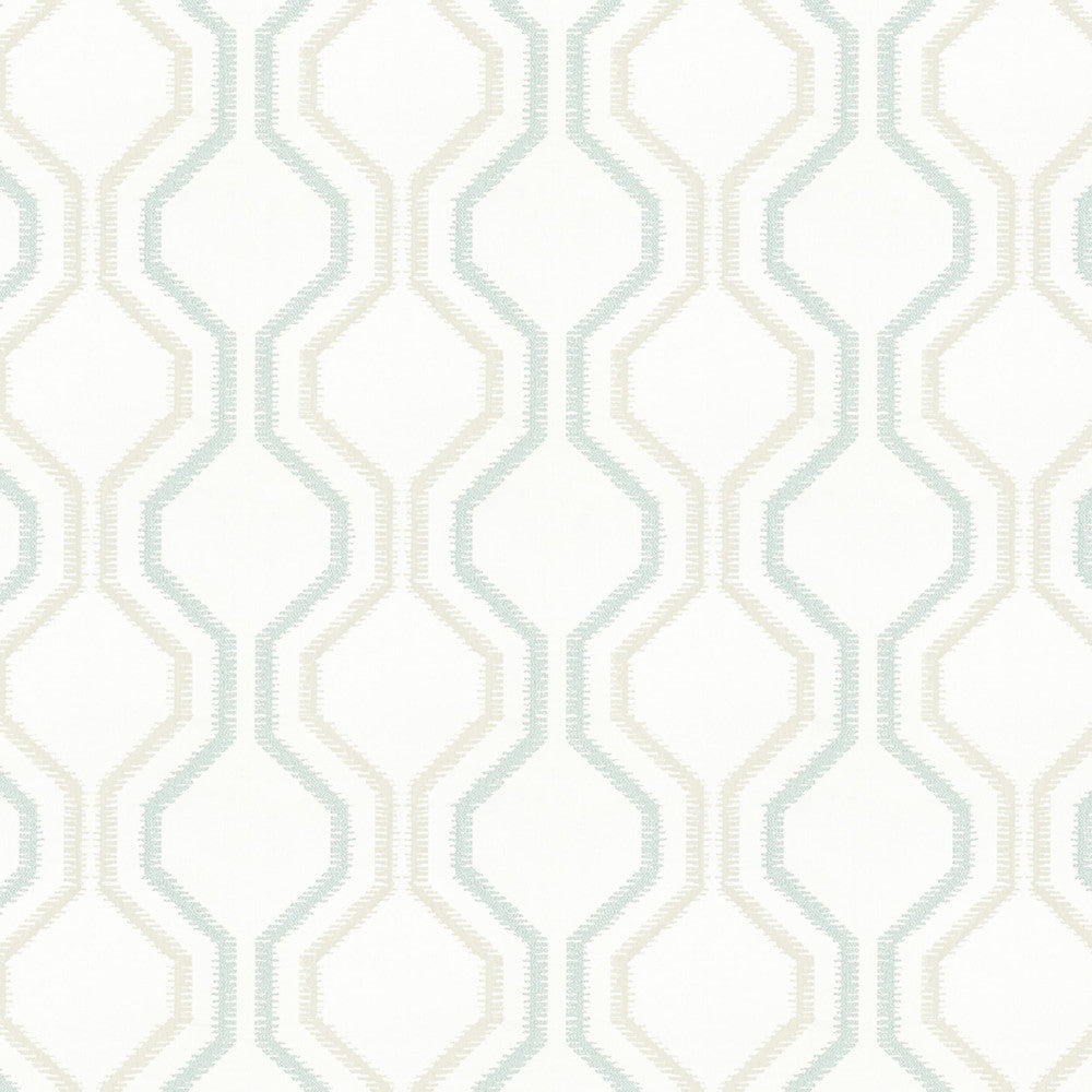 Agile 4 Glacier by Stout Fabric COLOR MY WINDOW BREEZE/INK 100%POL INDIA Horizontal: 9.250 and Vertical: 9.000 54 in - Fabric Carolina -