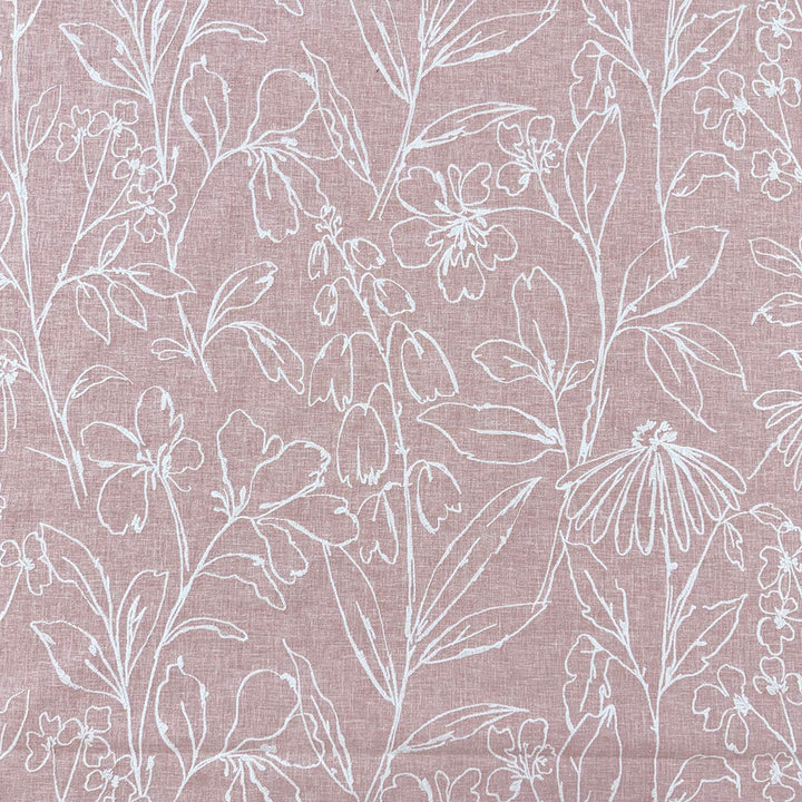 Agnes Rose by Magnolia Fabric - 52% Poly, 48% Cotton, Emb: 100% Cotton India 3000 Horizontal: 25.5 and Vertical: 18.75 51 - Fabric Carolina -