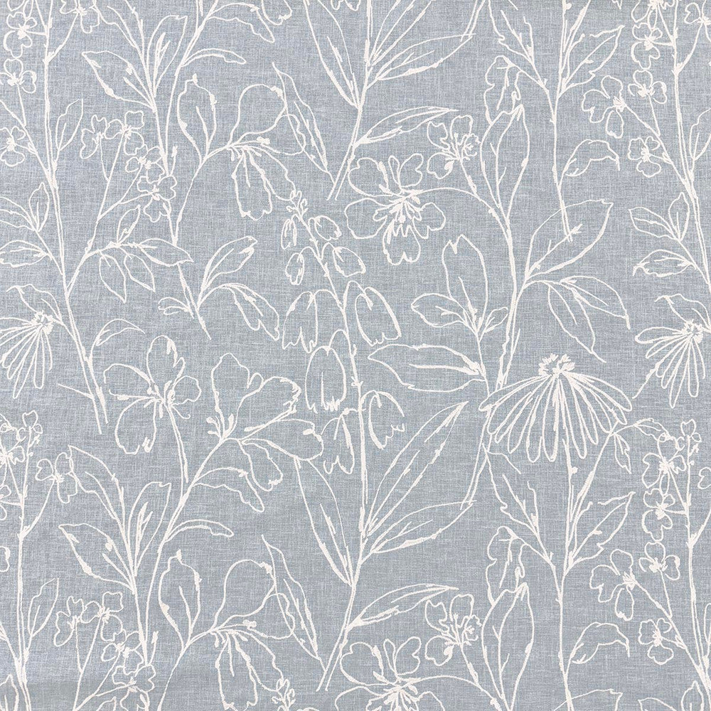 Agnes Sky by Magnolia Fabric - 52% Poly, 48% Cotton, Emb: 100% Cotton India 3000 Horizontal: 25.5 and Vertical: 18.75 51 - Fabric Carolina -