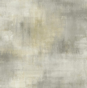 Pastel Wash Greige & Gold by Seabrook Wallpaper