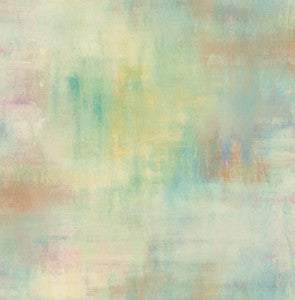 Pastel Wash Rust, Metallic Gold, & Ocean Blue by Seabrook Wallpaper