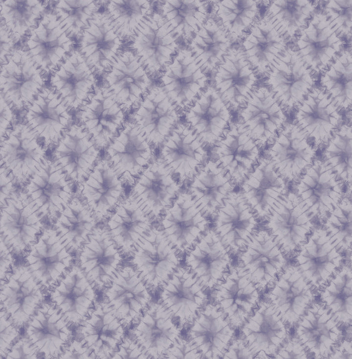 Shibori Geo Metallic Purple Haze by Seabrook Wallpaper L'Atelier de Paris United States 56.05 20.87" 20.5" - Fabric Carolina -
