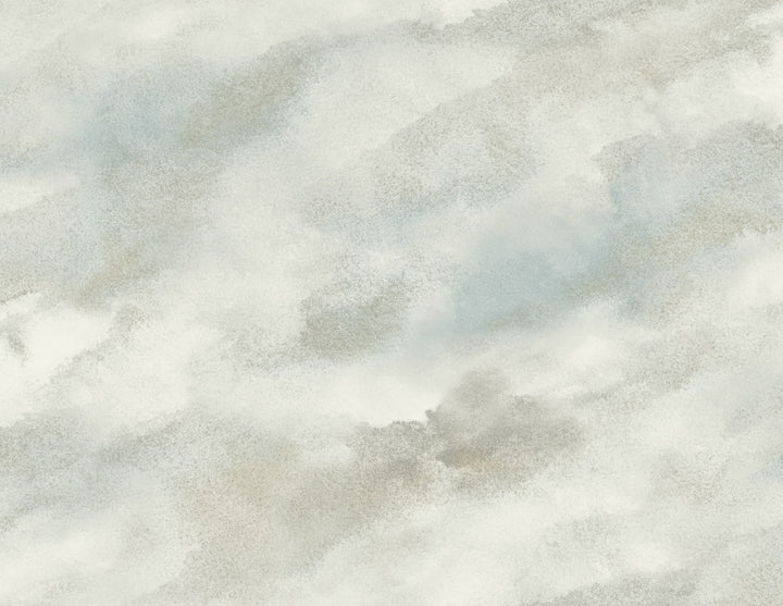 Cloudy Diagonal Faux Greige, Taupe, & Ivory by Seabrook Wallpaper L'Atelier de Paris United States 60.75 20.87" 27" - Fabric Carolina -
