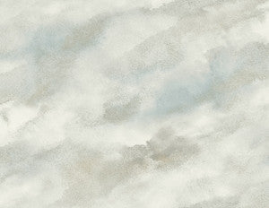 Cloudy Diagonal Faux Greige, Taupe, & Ivory by Seabrook Wallpaper
