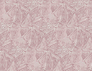 African Geo Metallic Mauve & Pearl by Seabrook Wallpaper